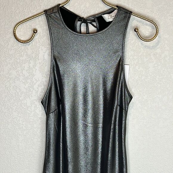 NWT L'Academie Chimene Maxi Slip Dress XXS Revolve - Picture 3 of 14